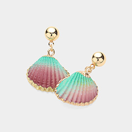 Sea Shell Dangle Earrings